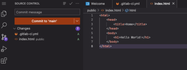 IDE version control